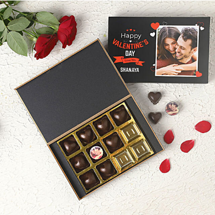 Personalised Sweet Valentine Chocolate Gift